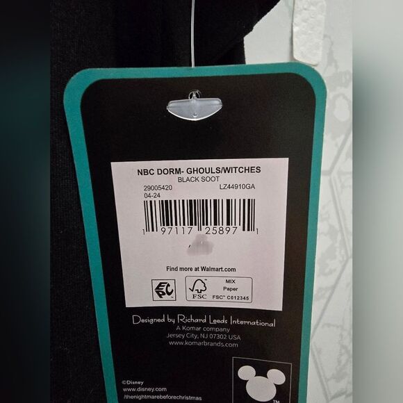 Nwt Disney's Nightmare Before Christmas Women's Sleepshirt - Picture 9 of 9